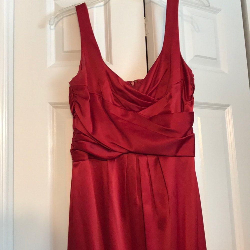 Red wedding dress!